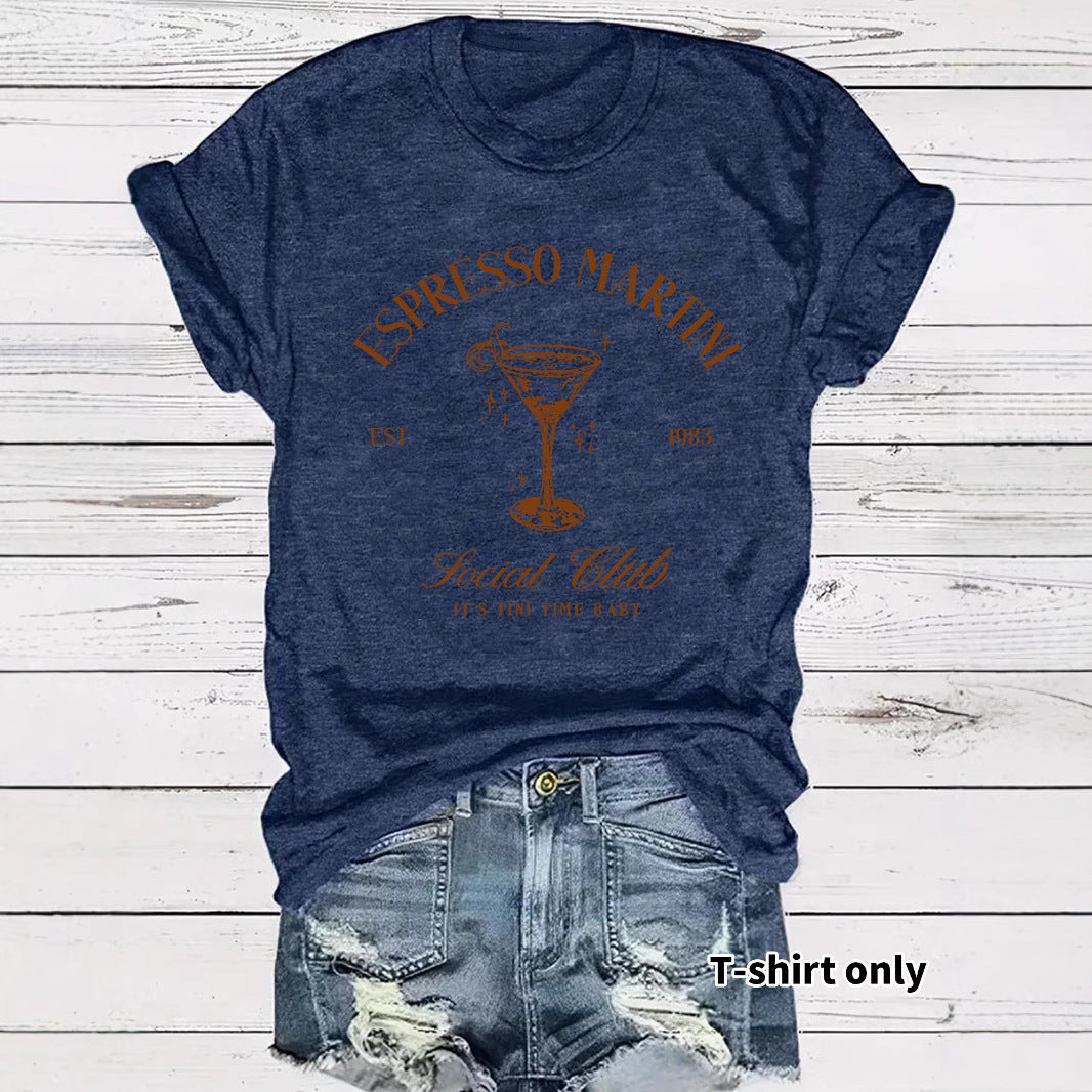 T-shirt for women ESPRESSO MARTINI