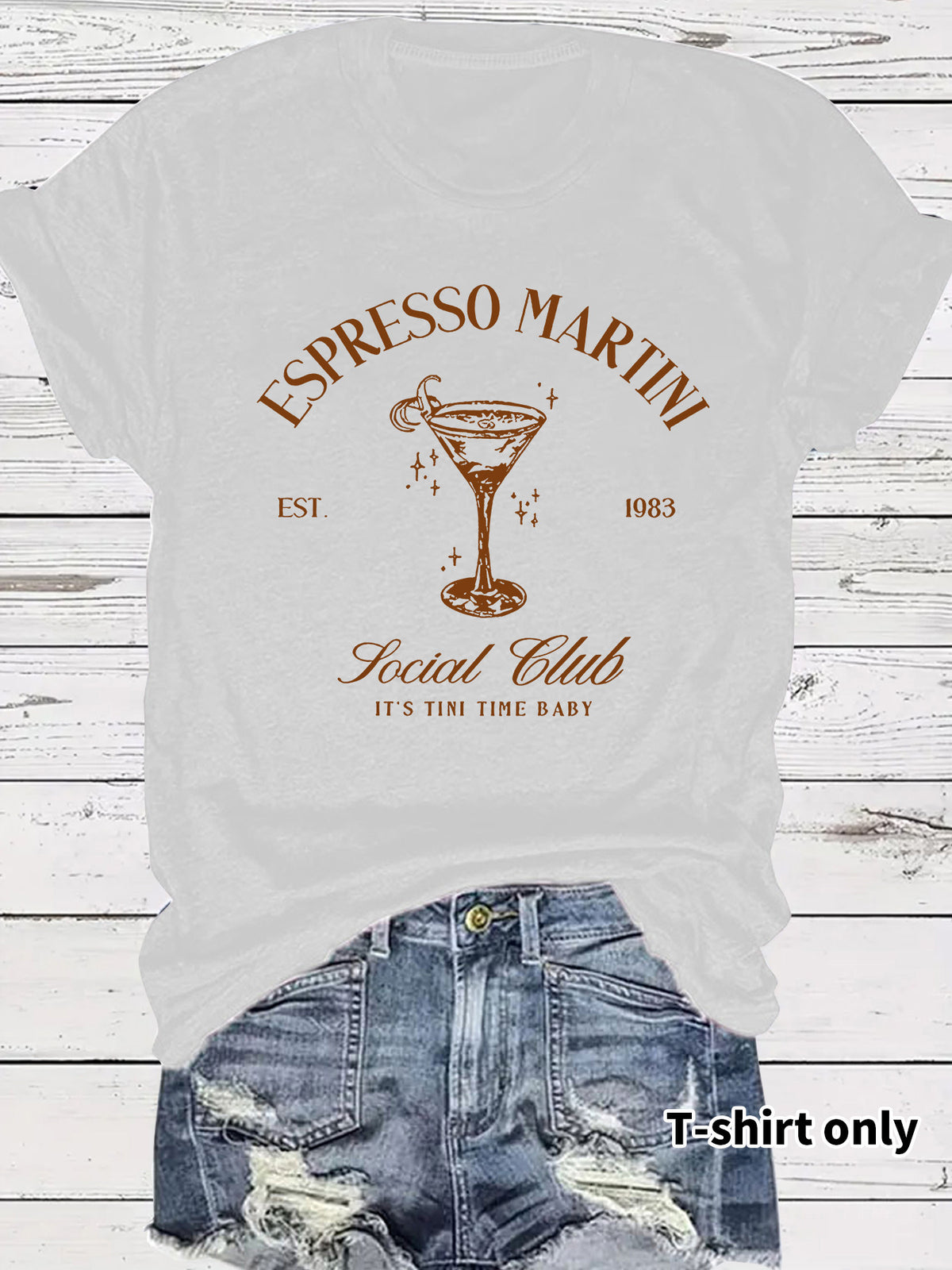 T-shirt for women ESPRESSO MARTINI