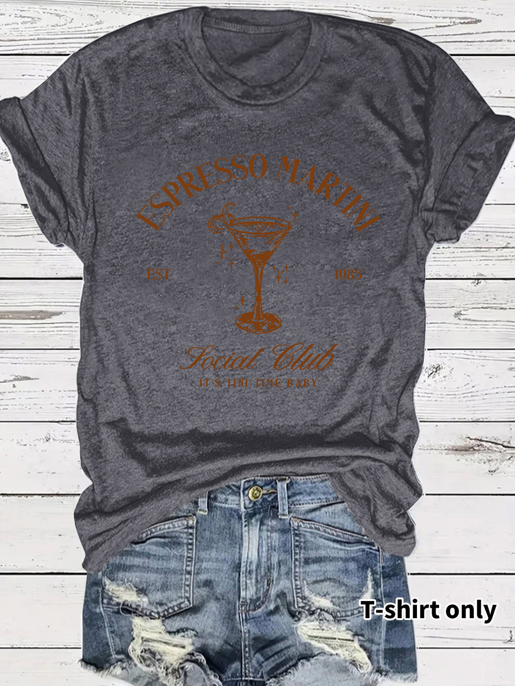 T-shirt for women ESPRESSO MARTINI