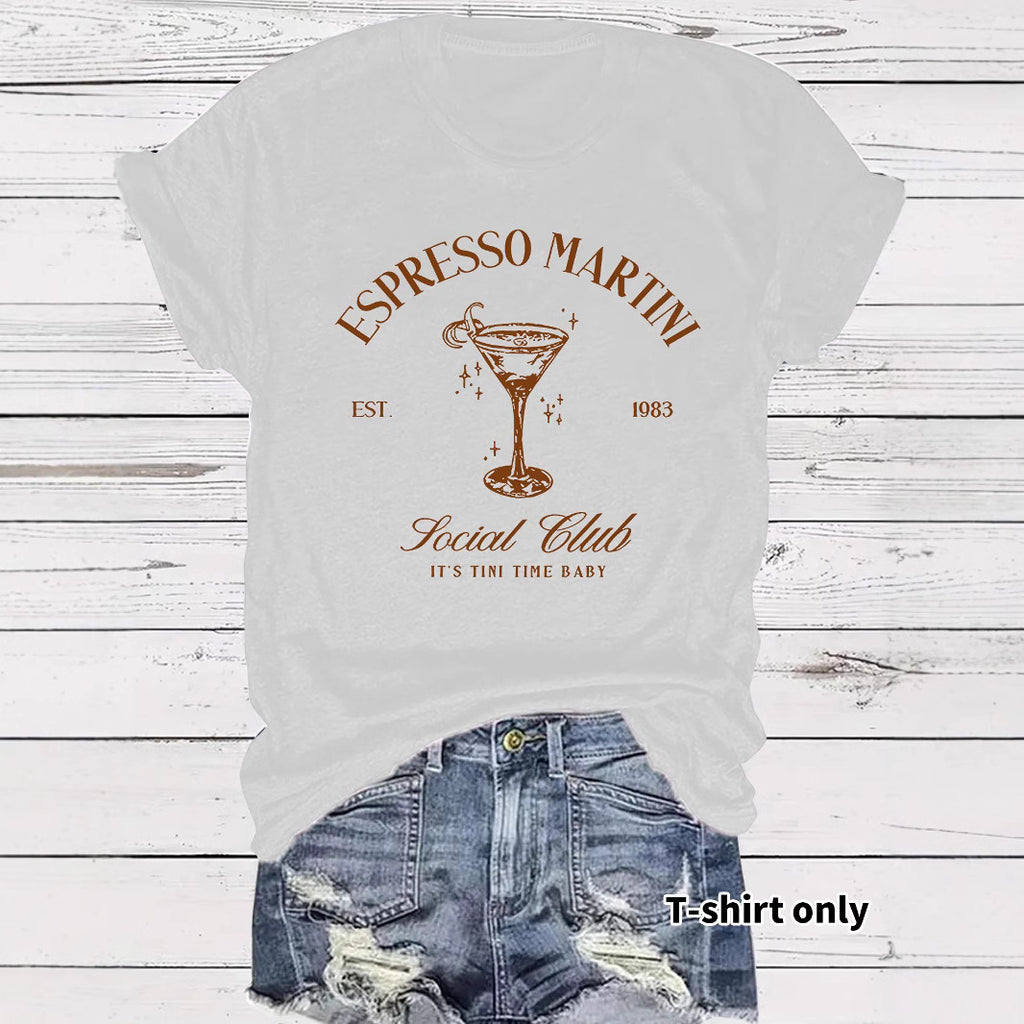 T-shirt for women ESPRESSO MARTINI