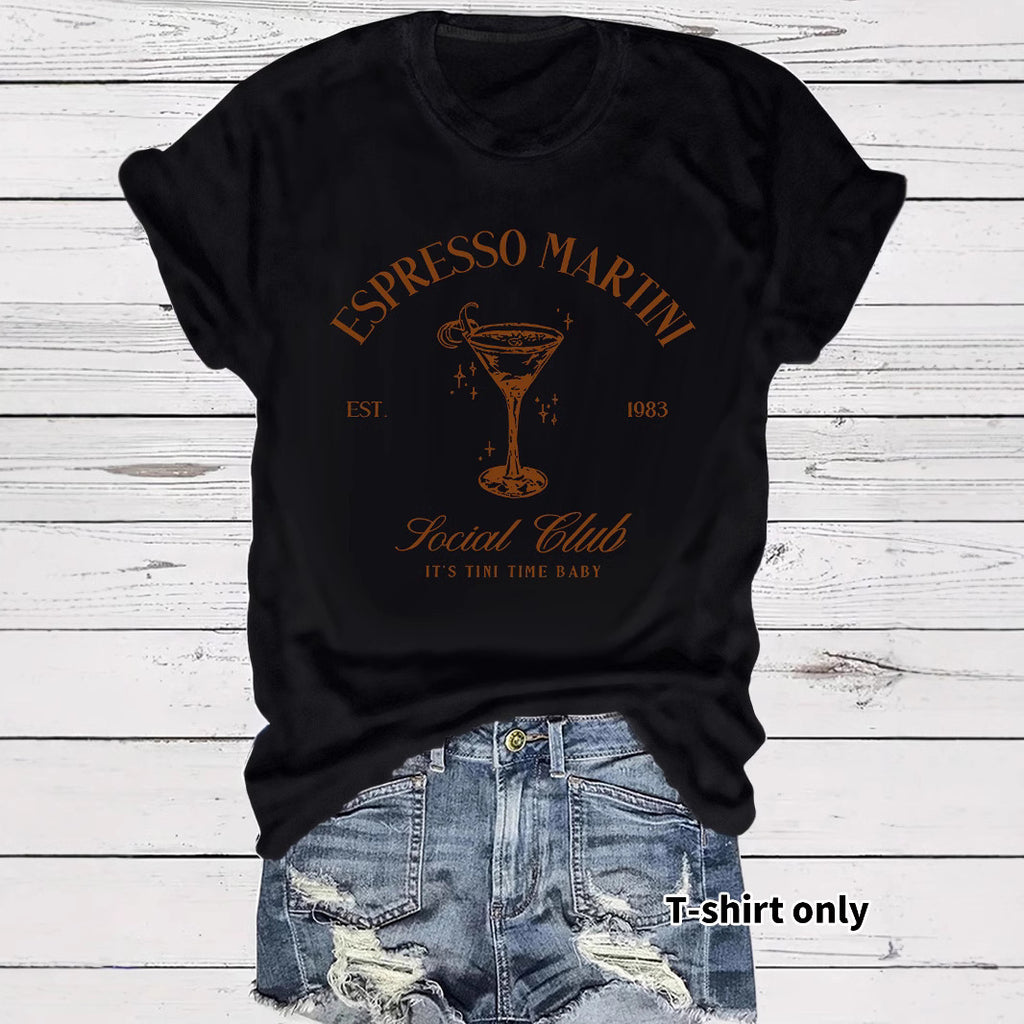 T-shirt for women ESPRESSO MARTINI
