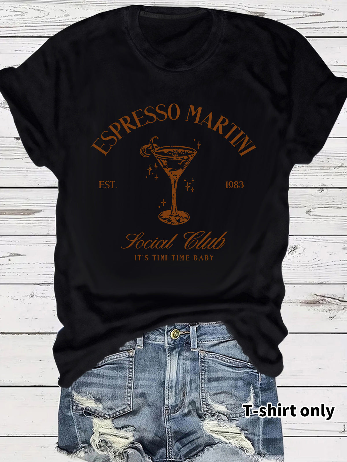 T-shirt for women ESPRESSO MARTINI