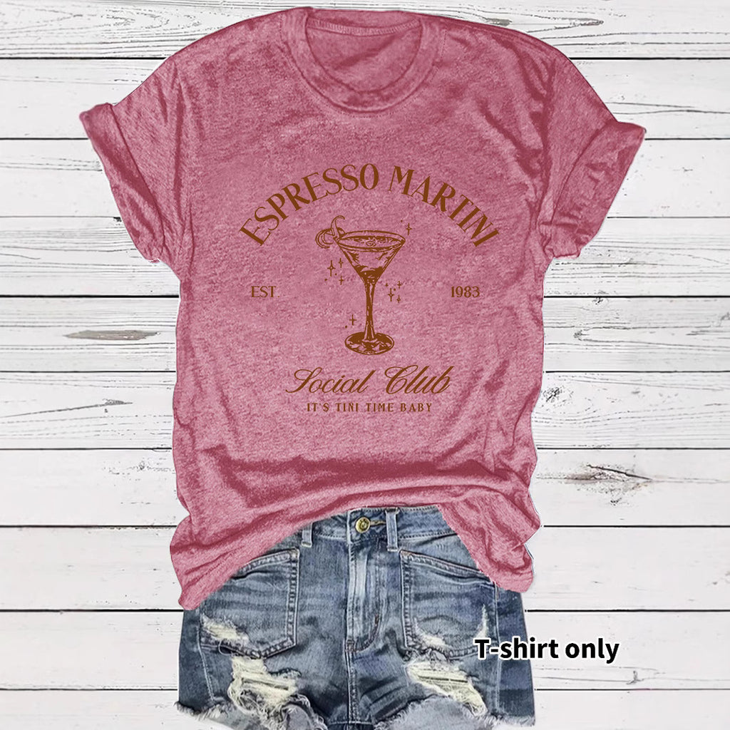 T-shirt for women ESPRESSO MARTINI