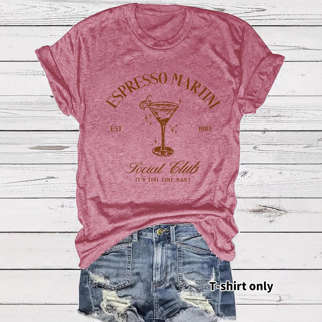 T-shirt for women ESPRESSO MARTINI