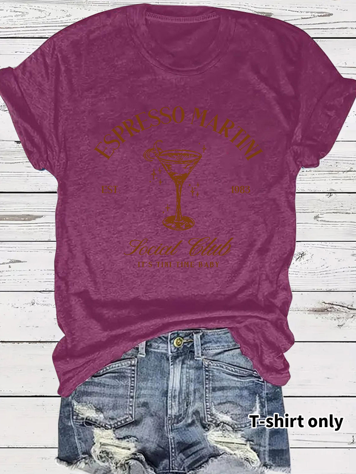 T-shirt for women ESPRESSO MARTINI
