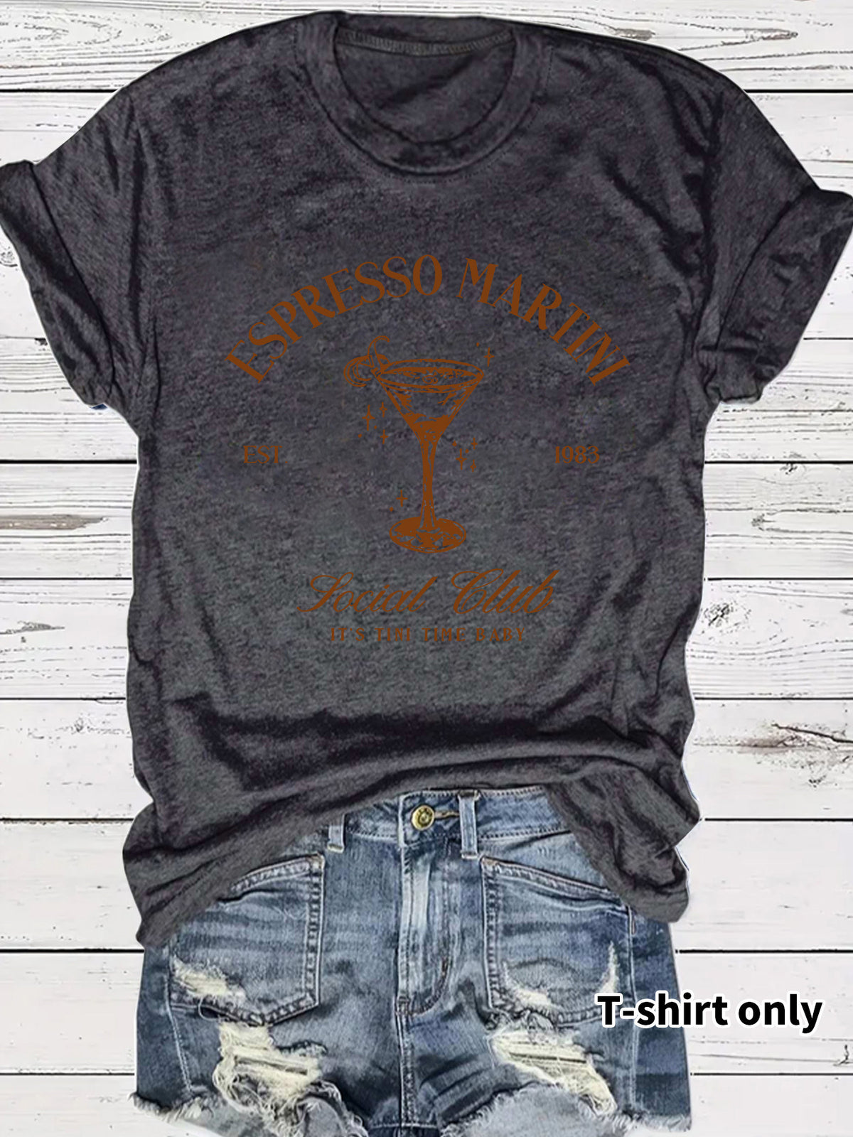 T-shirt for women ESPRESSO MARTINI
