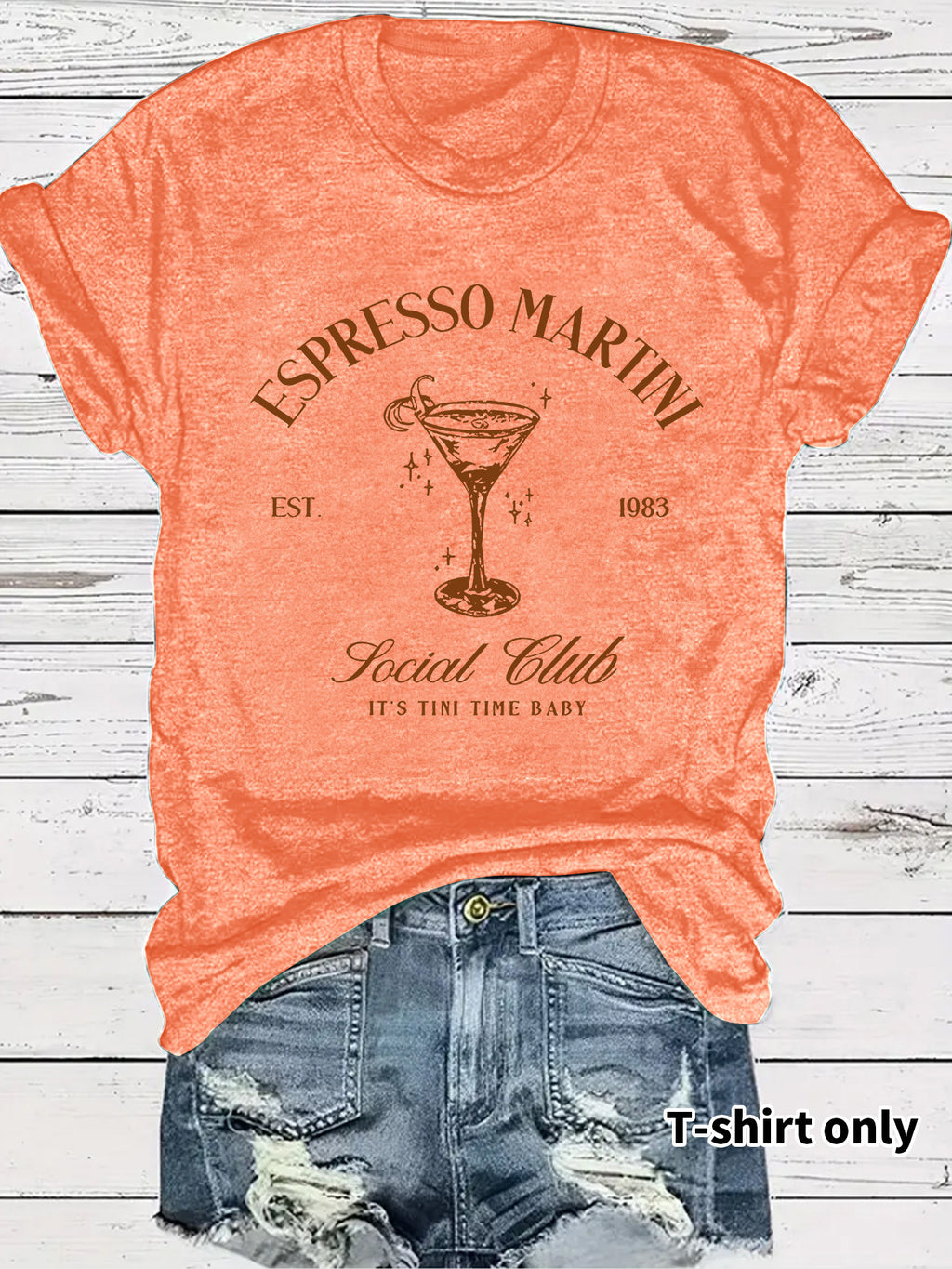 T-shirt for women ESPRESSO MARTINI