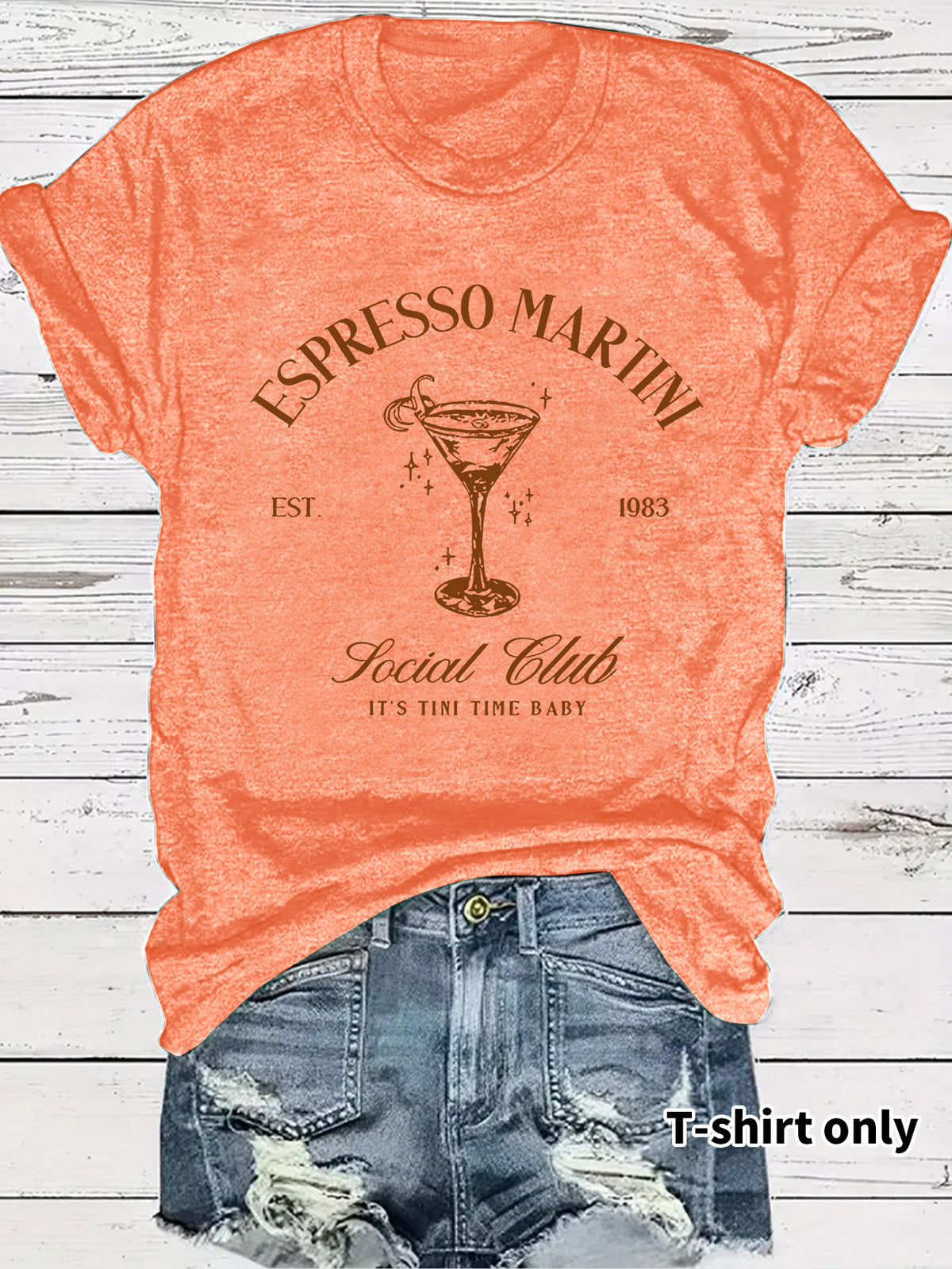 T-shirt for women ESPRESSO MARTINI