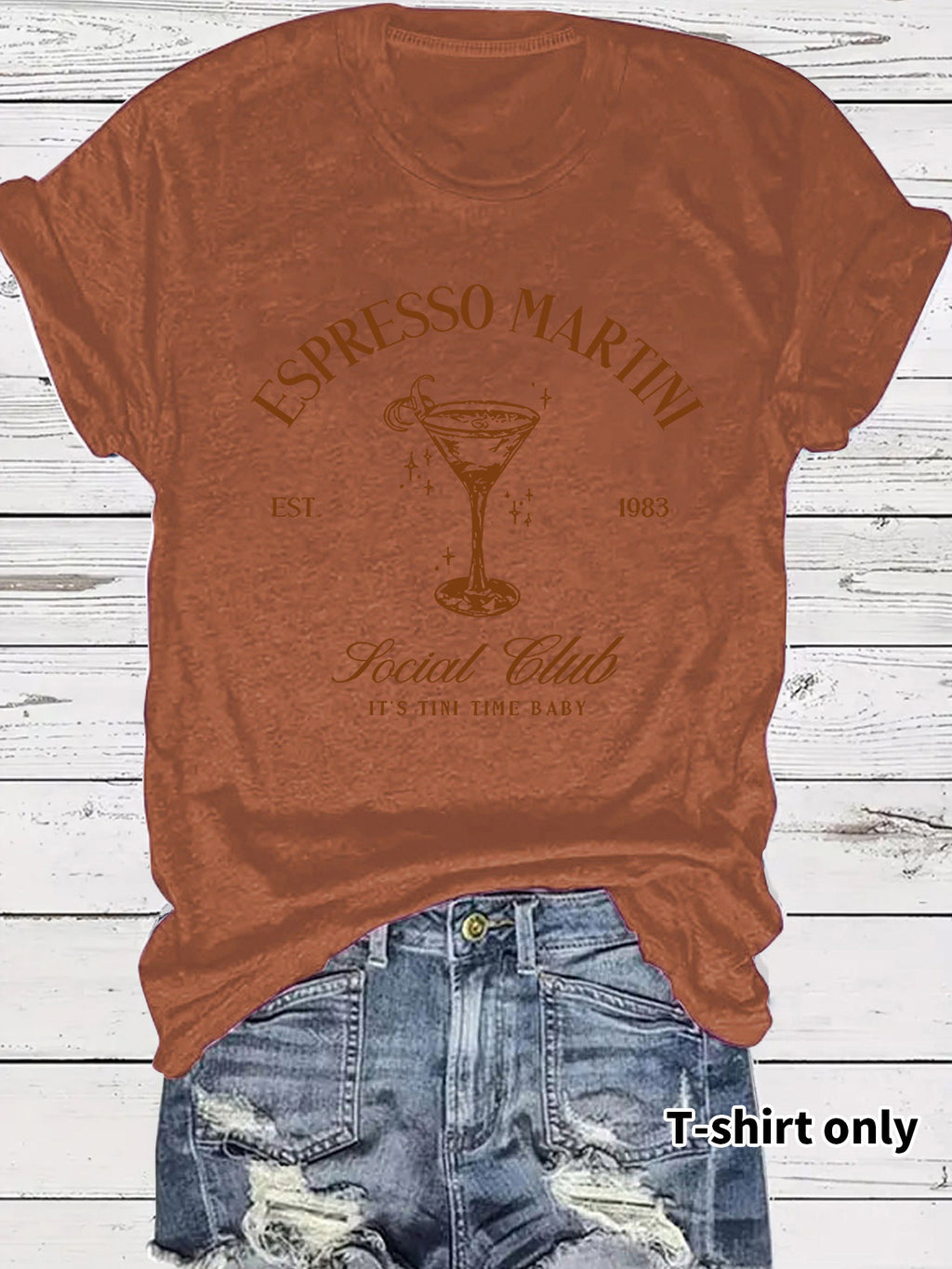 T-shirt for women ESPRESSO MARTINI